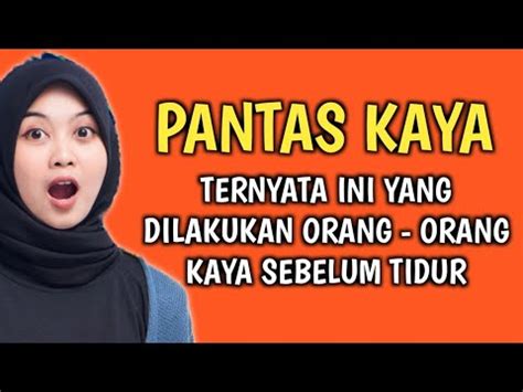 Doa Sebelum Tidur Agar Dikejar Uang Dikejar Rezeki Youtube