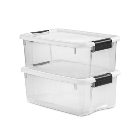 Sterilite Qt Ultra Latch Box White