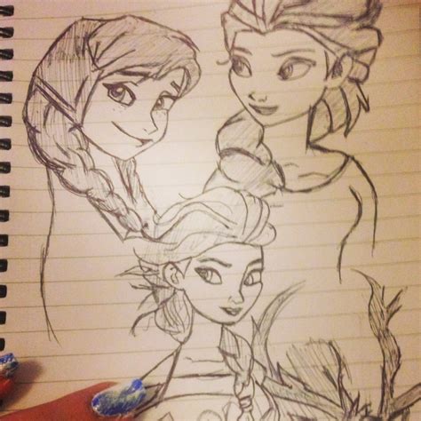 Easy Pencil Drawings Of Disney Characters