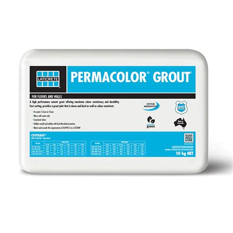 Laticrete Permacolor Grout 10kg 20 Colors Online Tilers Store