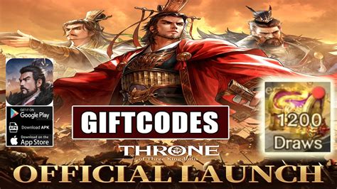 Three Kingdoms Throne Giftcodes How To Redeem Code