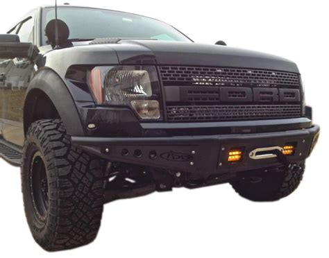 2010 2014 Svt Raptor Add Venom Paneled Front Off Road Bumper With Winch F012013010103