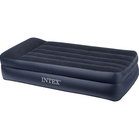 Intex Twin Pillow Rest Raised Airbed With Built In Pump 66705E