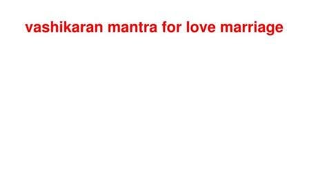 PPT - Vashikaran Mantra for love PowerPoint Presentation, free download ...