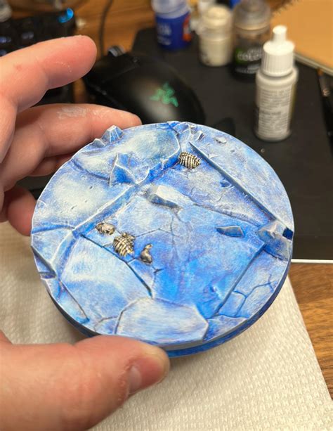 Ice Base For The Ice God Rwarhammer40k