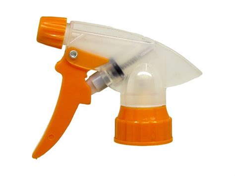 Orange Nozzle Cap Clear Body Trigger Sprayer Eround Spray Bottles