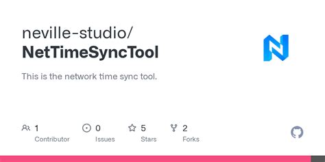 github neville studionettimesynctool    network time sync