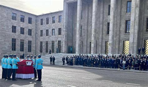 Eski Karabük Milletvekili Ali Öğüten için Meclis te cenaze töreni