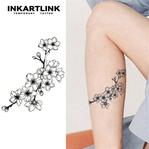 Inkartlink 10 10cm Etiqueta Engomada Temporal Del Tatuaje Con Jugo De