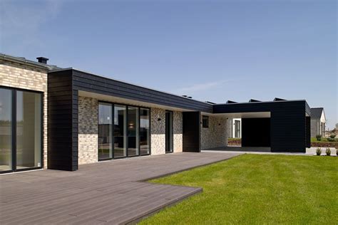 Minimalistisk Super Lavenergi Eurodan Hus Huse Home Fashion Facade