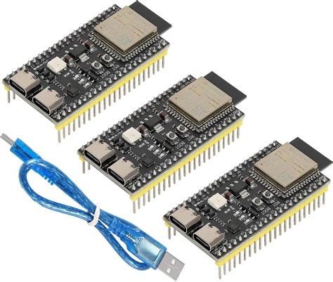 DUBEUYEW 3 Pièces ESP32 S3 ESP32 S3 DevKitC 1 N16R8 Module WiFi Carte