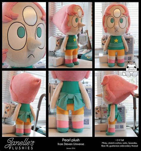 Giant Pearl Plush From Steven Universe By Janellesplushies On Deviantart Geek Mode Betta