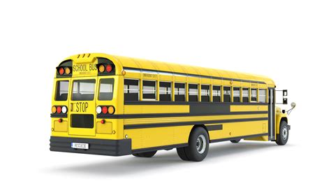 School bus model - TurboSquid 1660127