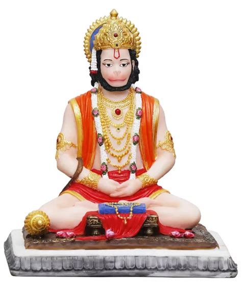 Hindu Gott Lord Hanuman Balaji Bajrang Bali Idol Skulptur Statue Figur