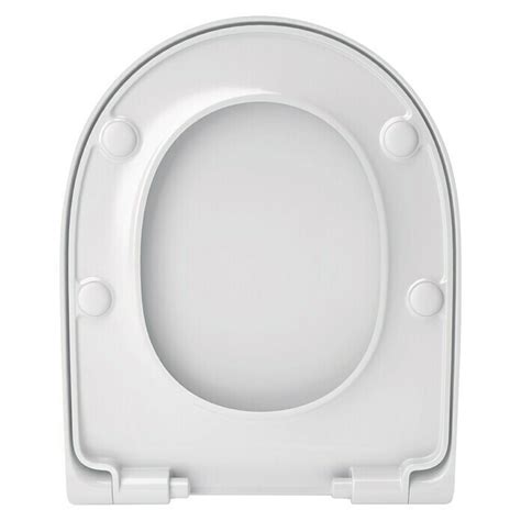 Poseidon Tapa De Wc Korsika Con Caída Amortiguada Duroplast Blanco