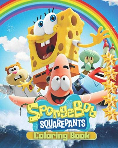 SpongeBob Squarepants Coloring Book 55 High Quality Coloring Pages