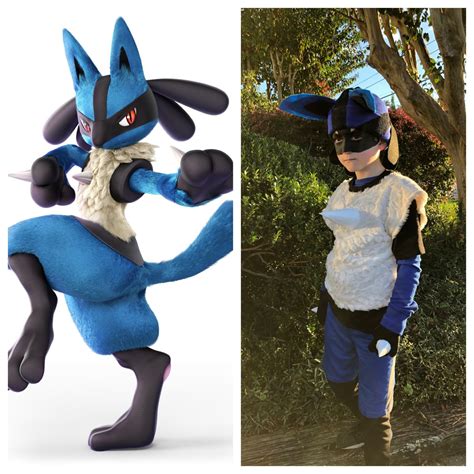 Pokemon lucario costume – Artofit