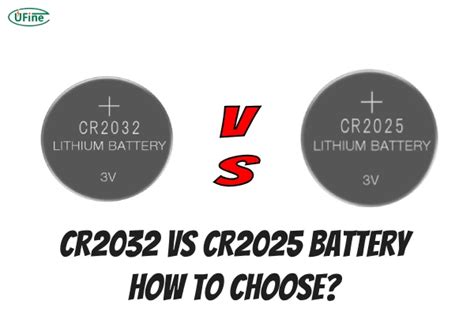 Cr Vs Cr Battery How To Choose