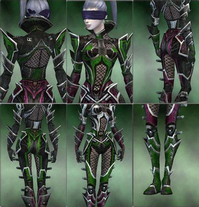 Gallery Of Female Necromancer Elite Kurzick Armor Guild Wars Wiki GWW