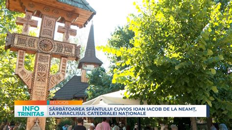 Sărbătoarea Sfântului Cuvios Ioan Iacob de la Neamț la Paraclisul