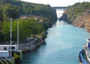 Cruises To Corinth Canal (Cruising Canal) | Corinth Canal (Cruising ...