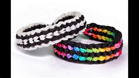 Rainbow Loom Double Capped Dragon Scale Advanced Bracelet Youtube