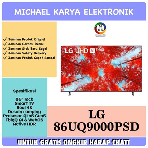 Jual Lg Uq Psd Led K Tv Lg Uq K Uhd Smart Tv Inch K