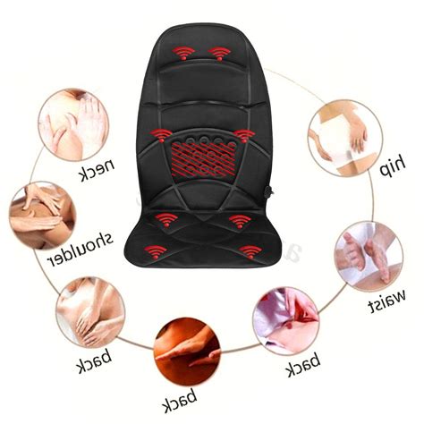 Car Home Massage Seat Cover Cushion Heated He