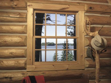 8 best images about log cabin windows on Pinterest | Duvet covers, Log ...