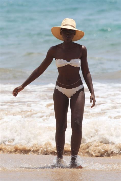 Lupita Nyongo In Bikini 2014 25 GotCeleb