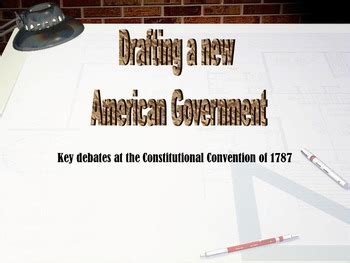 Debates of the Constitutional Convention by High School Social Studies