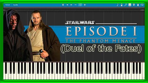 Duel Of The Fates Star Wars Episode I Piano Tutorial Youtube