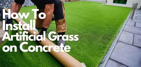 How To Lay Artificial Grass On Patio Slabs Patio Ideas