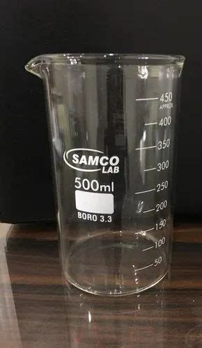 Samco Borosilicate Glass 3 3 Beakers Tall Form With Spout At 55