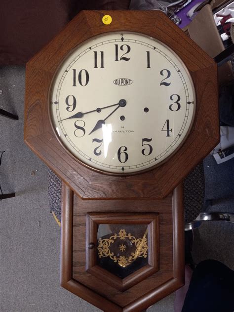 Lot Dupont Hamilton Wall Clock