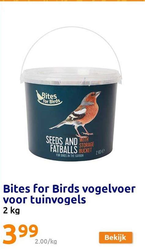 Bites For Birds Vogelvoer Voor Tuinvogels Aanbieding Bij Action