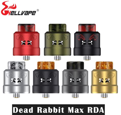 Atomizador Dead Rabbit Max Rda Mm Hellvape Best Vape Brasil