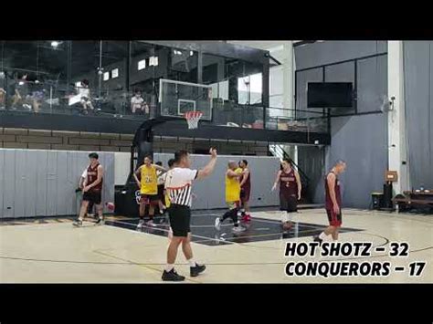 Hot Shotz Vs Conquerors Battle For Rd Nice Hoopers Basketball