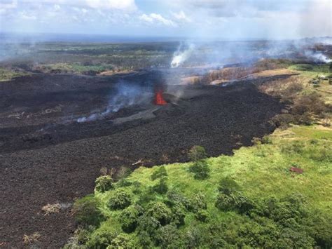 Hawaii L Eruzione Del Vulcano Kilauea Un Incognita Il Flusso Di