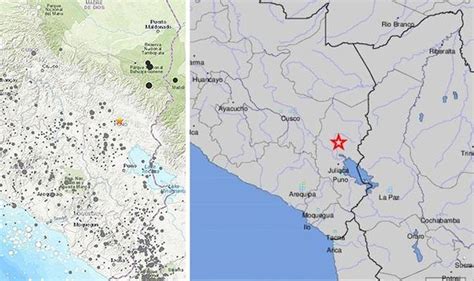 Peru EARTHQUAKE: Massive 7.3 magnitude quake smashes South America ...