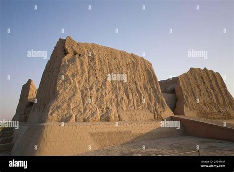 Ruins On The Old Silk Road Stock Photo Alamy