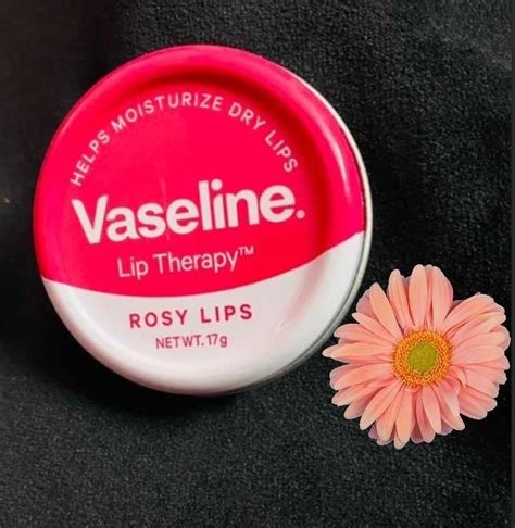 Vaseline Lip Therapy Tins Rosy Lips Review Zig Zac Mania