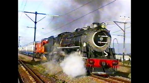 Steam Train Sar Class 16d No 860 Big Bertha Worcester To Ceres 8 June 1996 Youtube