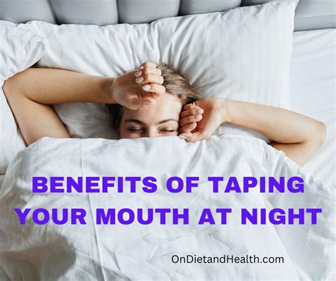 The Benefits of Mouth Taping at Night