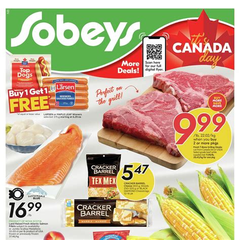 Sobeys Weekly Flyer Weekly Savings Nb Jun Jul