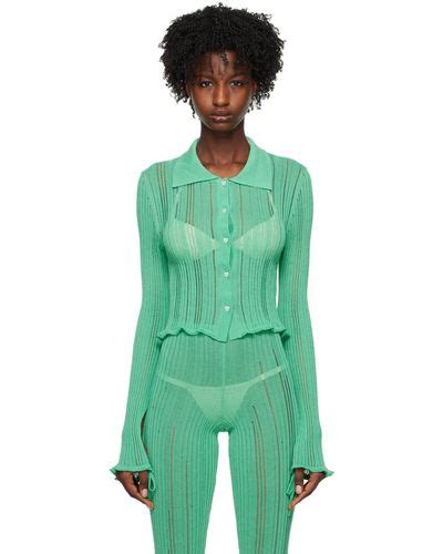 Green Marco Rambaldi Tops For Women Lyst