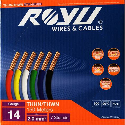 Royu Thhn Thwn Wire Stranded Mm Shopee Philippines