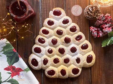 CROSTATA ALBERO DI NATALE Ricetta Facile Con Marmellata Dolci Di