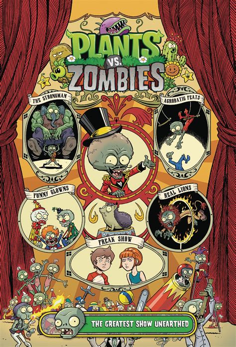 Plants Vs Zombies The Greatest Show Unearthed Fresh Comics