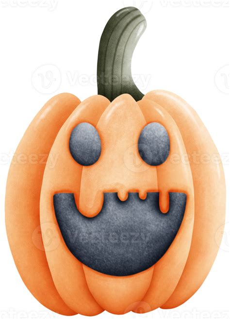 Cute Watercolor Halloween Clipart Trick Or Treat Illustration